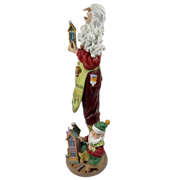 Lenox Santa's FInishing Touches 2013 Pencil 12.75" Figurine Limited Ed Rare VTG - Picture 4 of 6